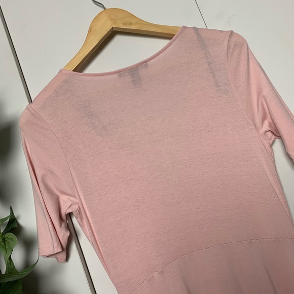 Pink Wrap Dress - Picture 10 of 14